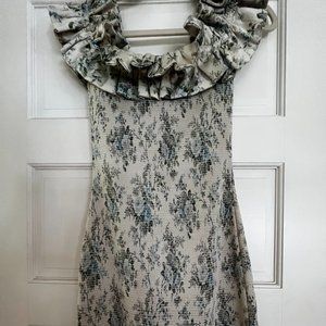 V. Chapman The Lilac Dress in Blue Bouquet Size 2